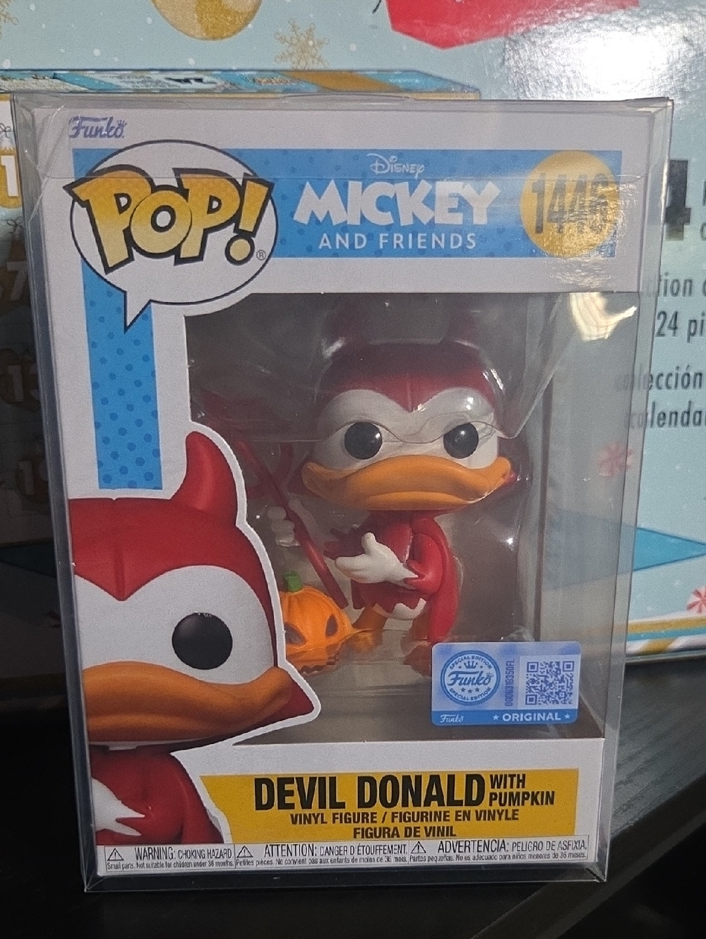 Funko Devil Donald (Red) Vinyl Figure - Mickey and Friends